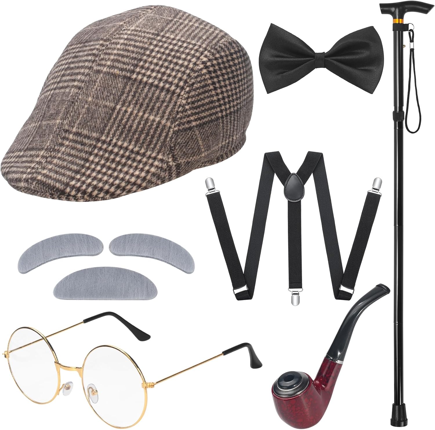 Men'S Accessories In The 1920S - 100 Gün Okul Kostümü, Yaşlı Adam