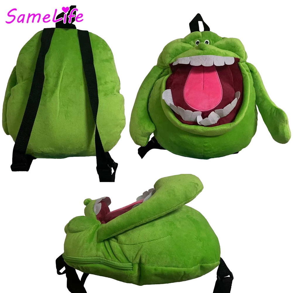 Men'S Accessories Backpack - Yeşil Hayalet Slimer Sırt Çantası Cosplay