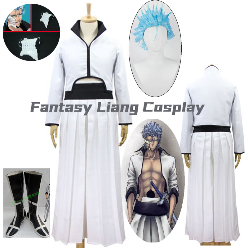 Men'S Accessories Japan - Anime Grimmjow Jaegerjaquez Cosplay Kostüm Peruk