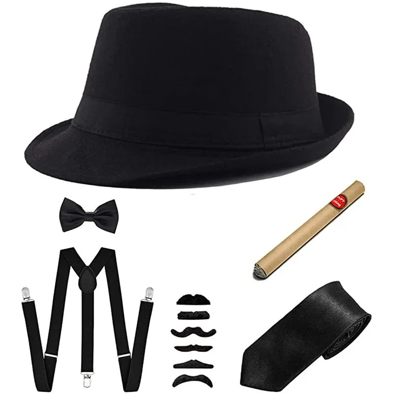 Cadılar bayramı 20S Cosplay Ko - Men'S Accessories In The 1920S incelemesi ve fiyatı