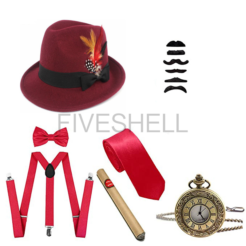 Mens 1920s Gangster gangsteri  - Men'S Accessories In The 1920S incelemesi ve fiyatı