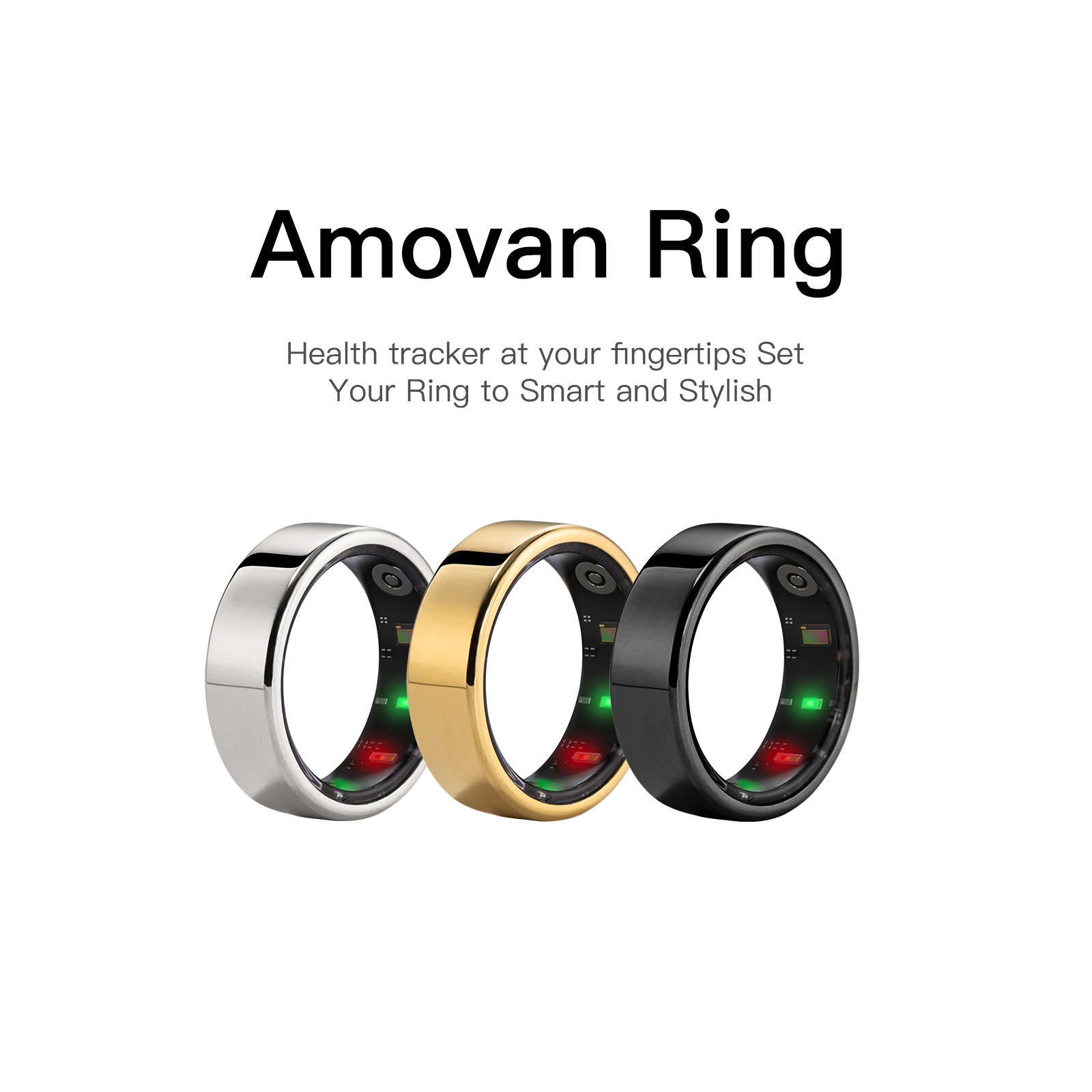 Şık Erkek Akıllı Spor Yüzüğü | - Men Accessories Ring incelemesi ve fiyatı