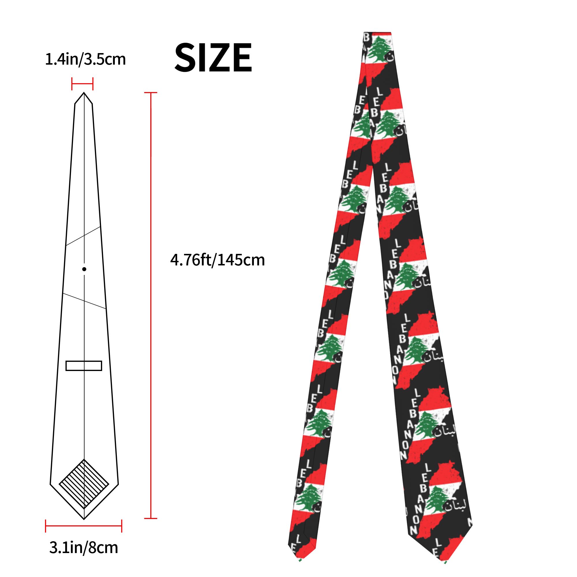 Lübnan Bayrağı Haritası Beirut - Men Accessories Lebanon incelemesi ve fiyatı