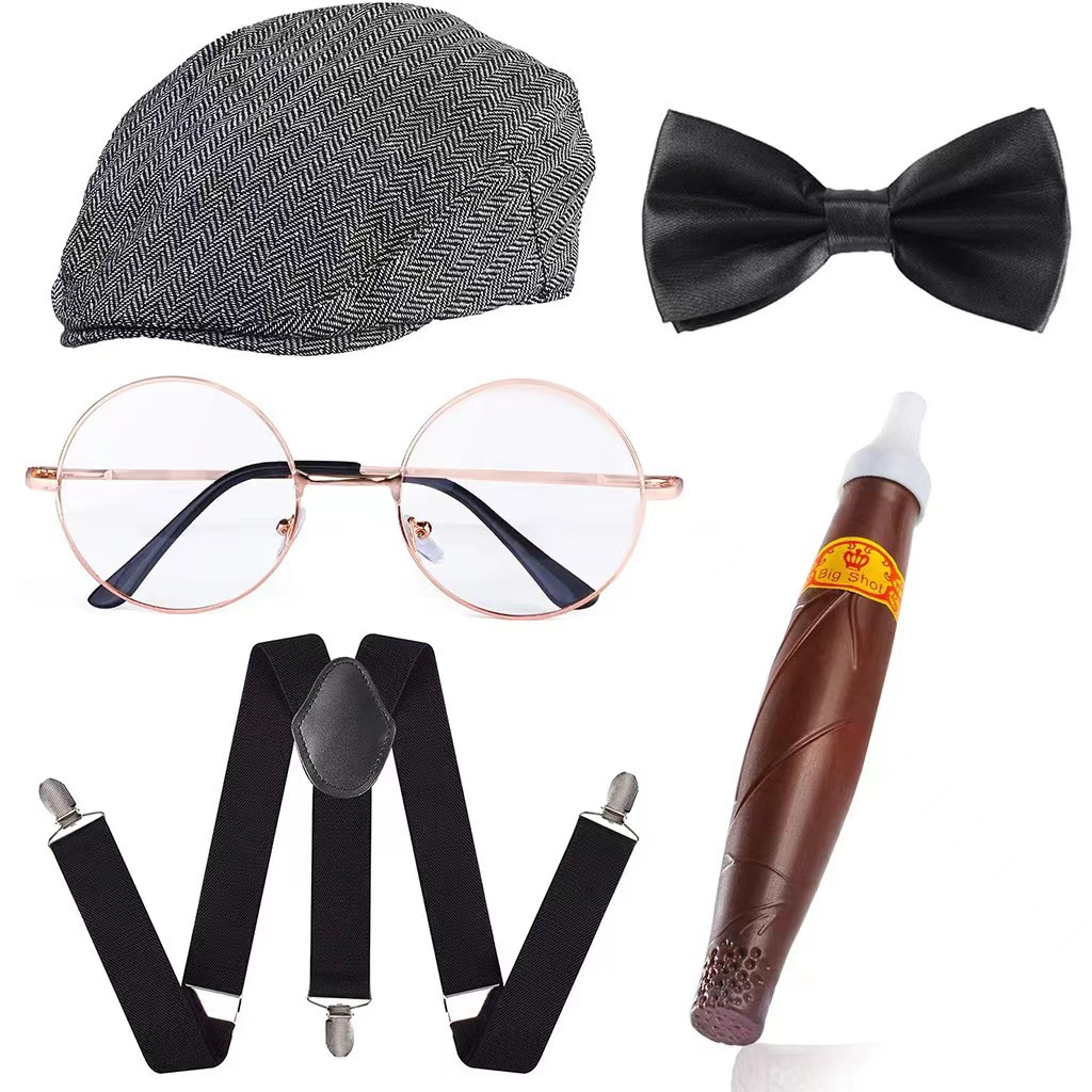 Cosplay Tatil Partisi Yaşlı Ad - Men'S Accessories In The 1920S incelemesi ve fiyatı