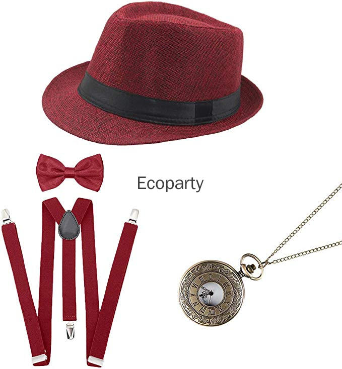 Karnaval Partisi Roaring Erkek - Men'S Accessories In The 1920S incelemesi ve fiyatı