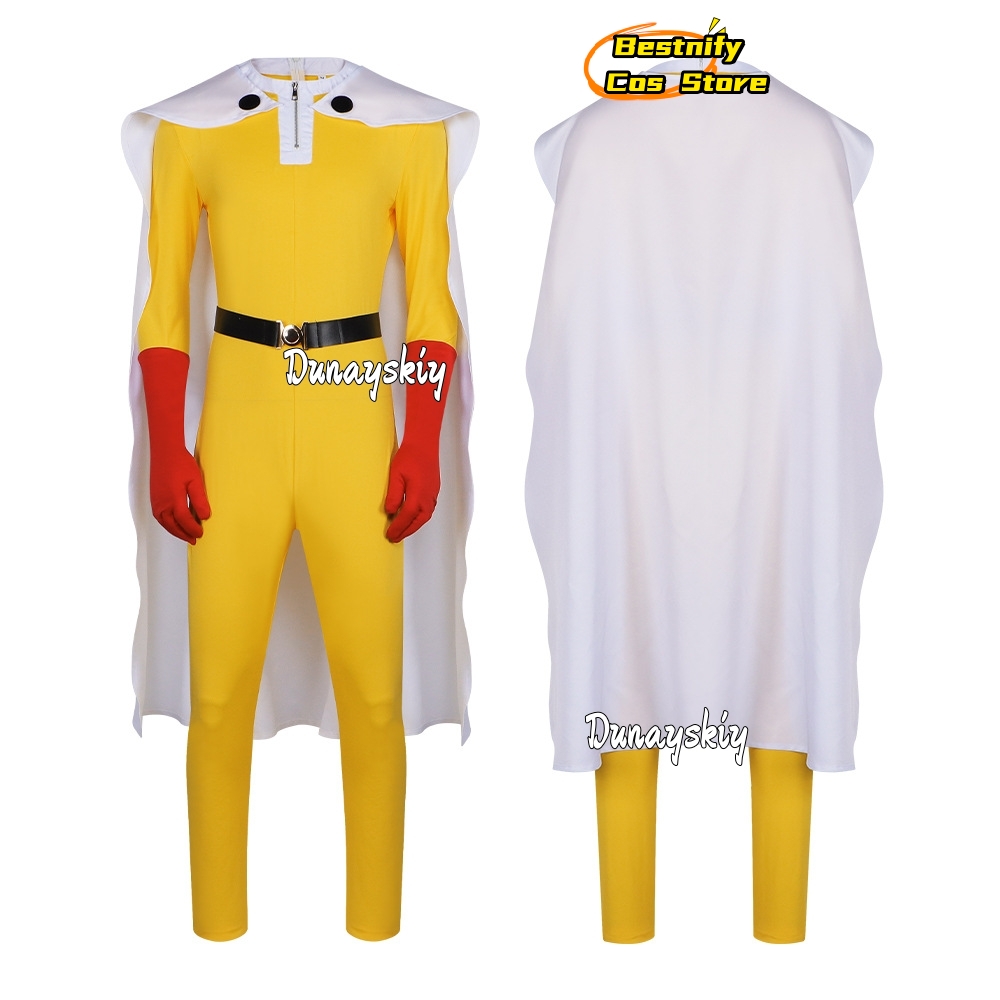 Saitama MAN Cosplay Tulum Kost - Men'S Accessories Japan incelemesi ve fiyatı