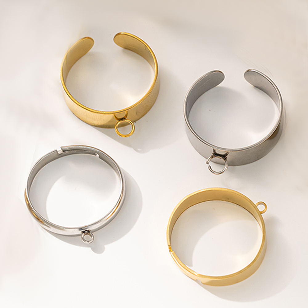 5 adet/grup Paslanmaz Çelik Al - Men Accessories Ring incelemesi ve fiyatı