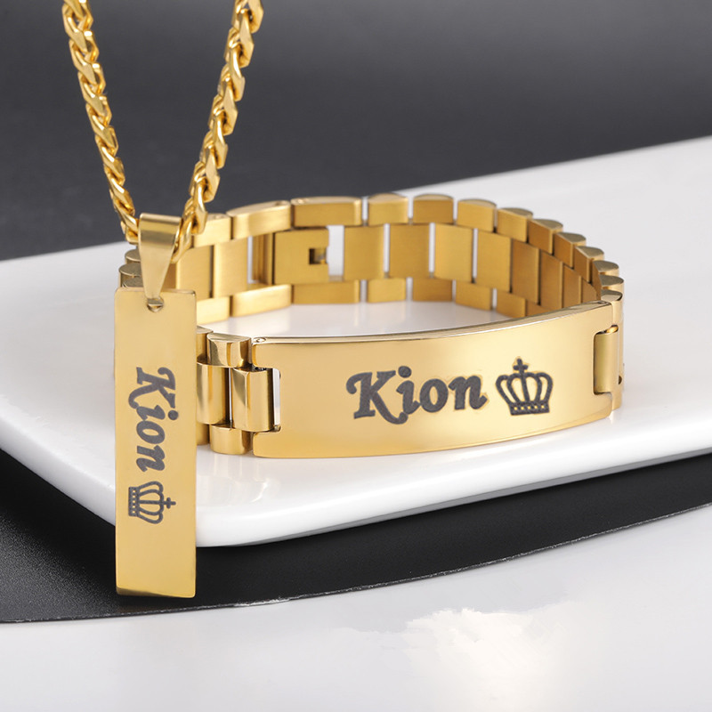 Özel erkekler adı kolye büyük  - Men Accessories Name incelemesi ve fiyatı