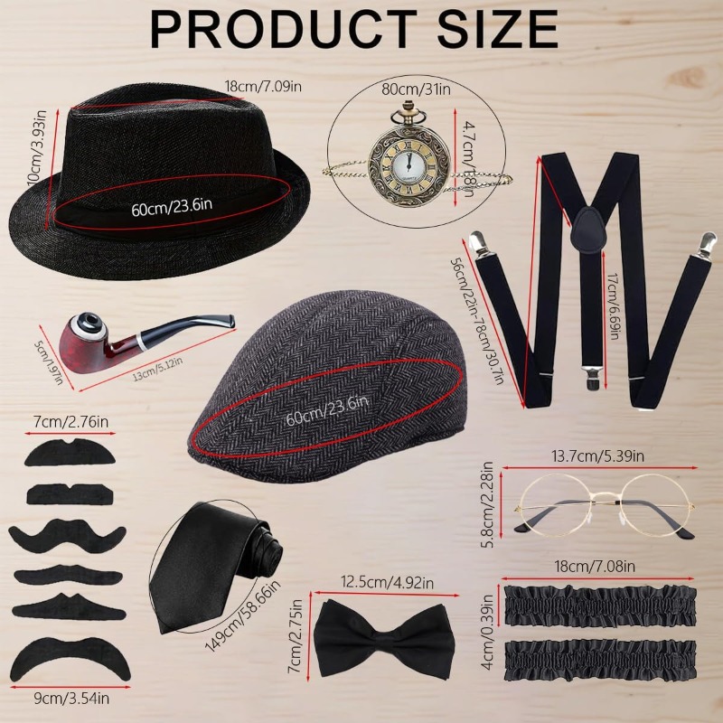 1920'ler Erkek Kostüm Aksesuar - Men'S Accessories In The 1920S incelemesi ve fiyatı