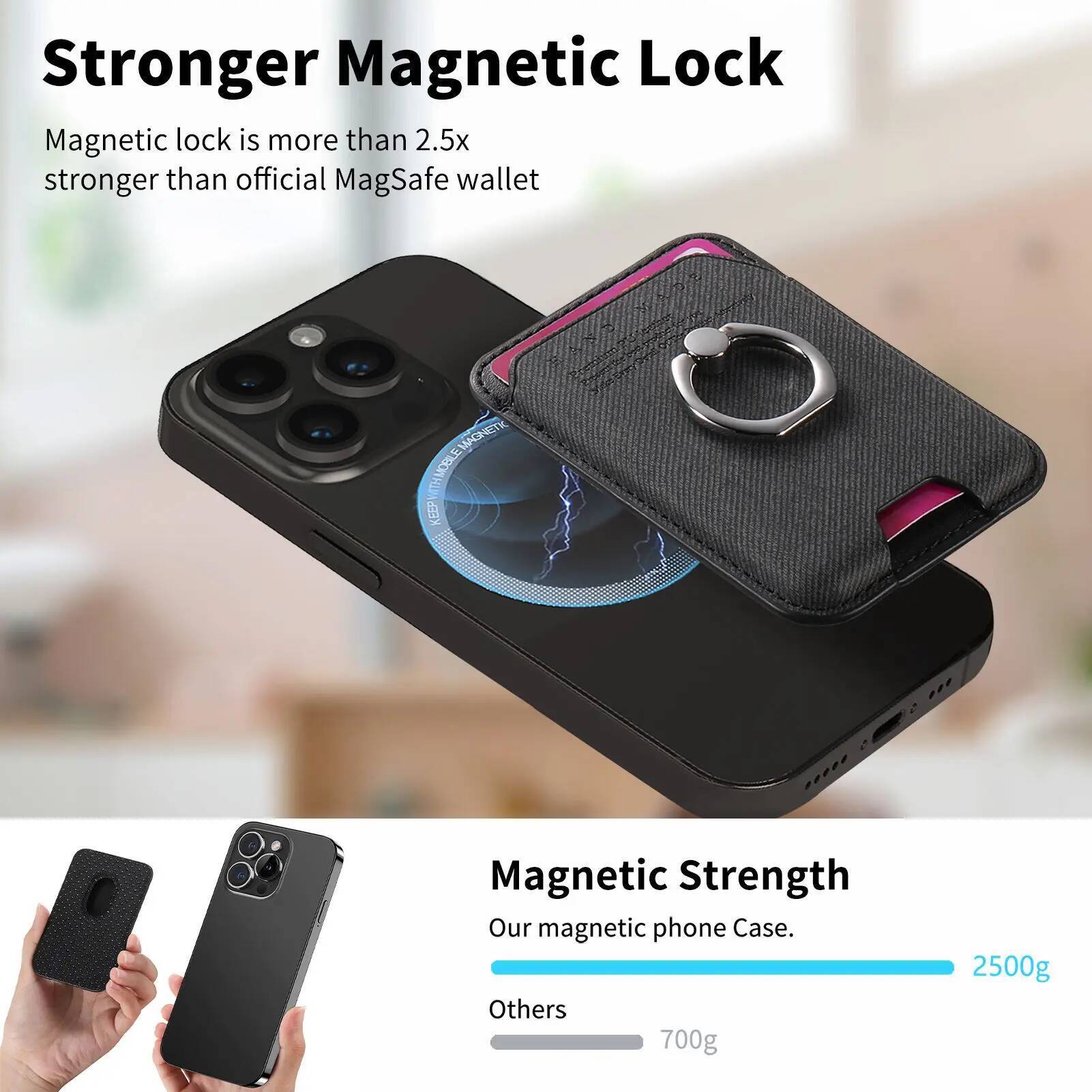 OUIO kaymaz telefon kartı çant - Phone Wallet Combo incelemesi ve fiyatı