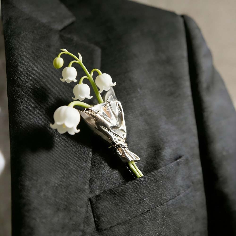 Vintage Çiçek Takılabilir Broş - Men Accessories Bouquet incelemesi ve fiyatı